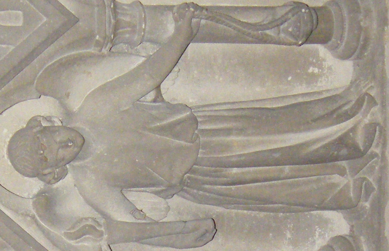 France Paris - St Denis Philippe de France 1235 mourner 10